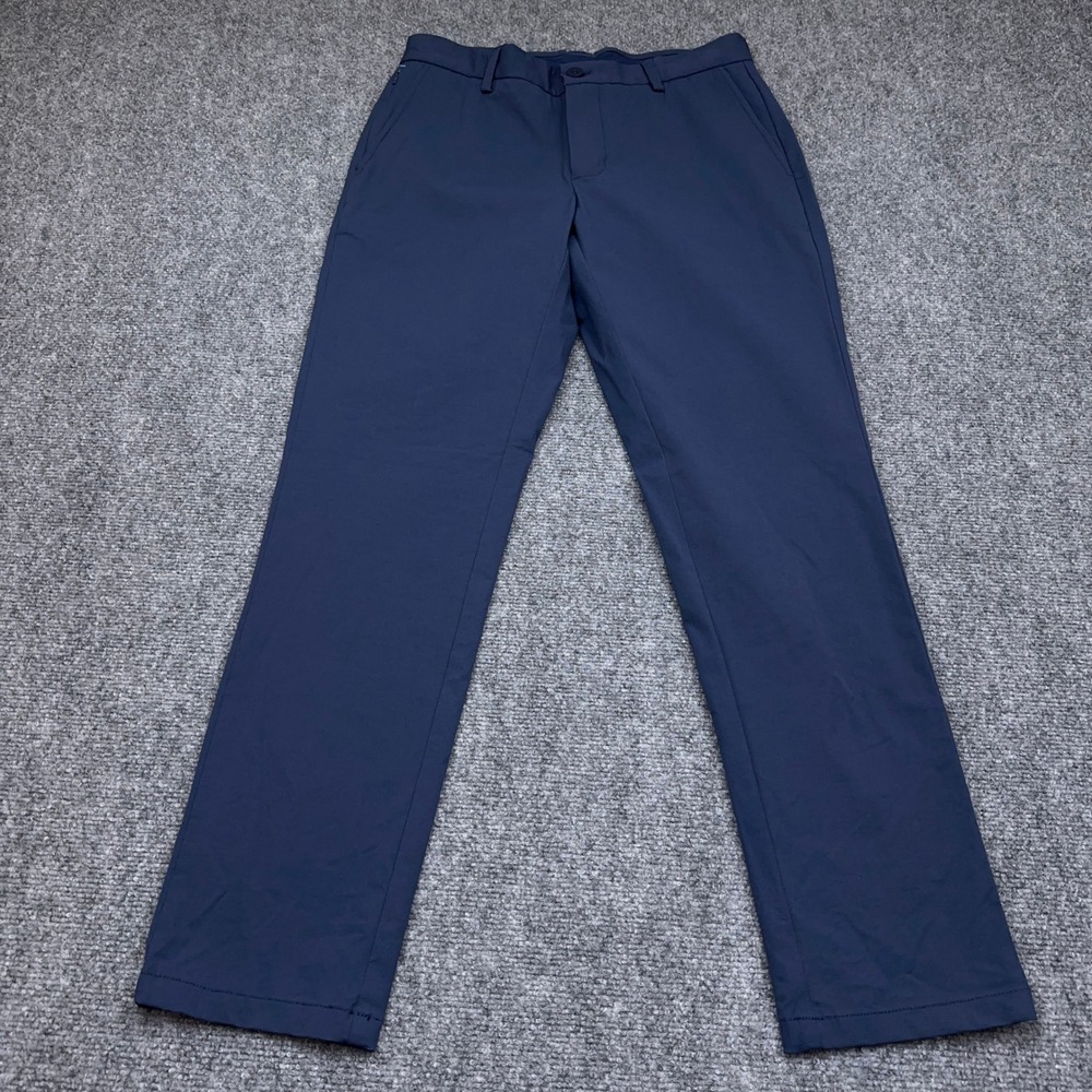 Vineyard Vines Performance On-The-Go OTG Pants 31x30 Blue Blazer Stretch Chino